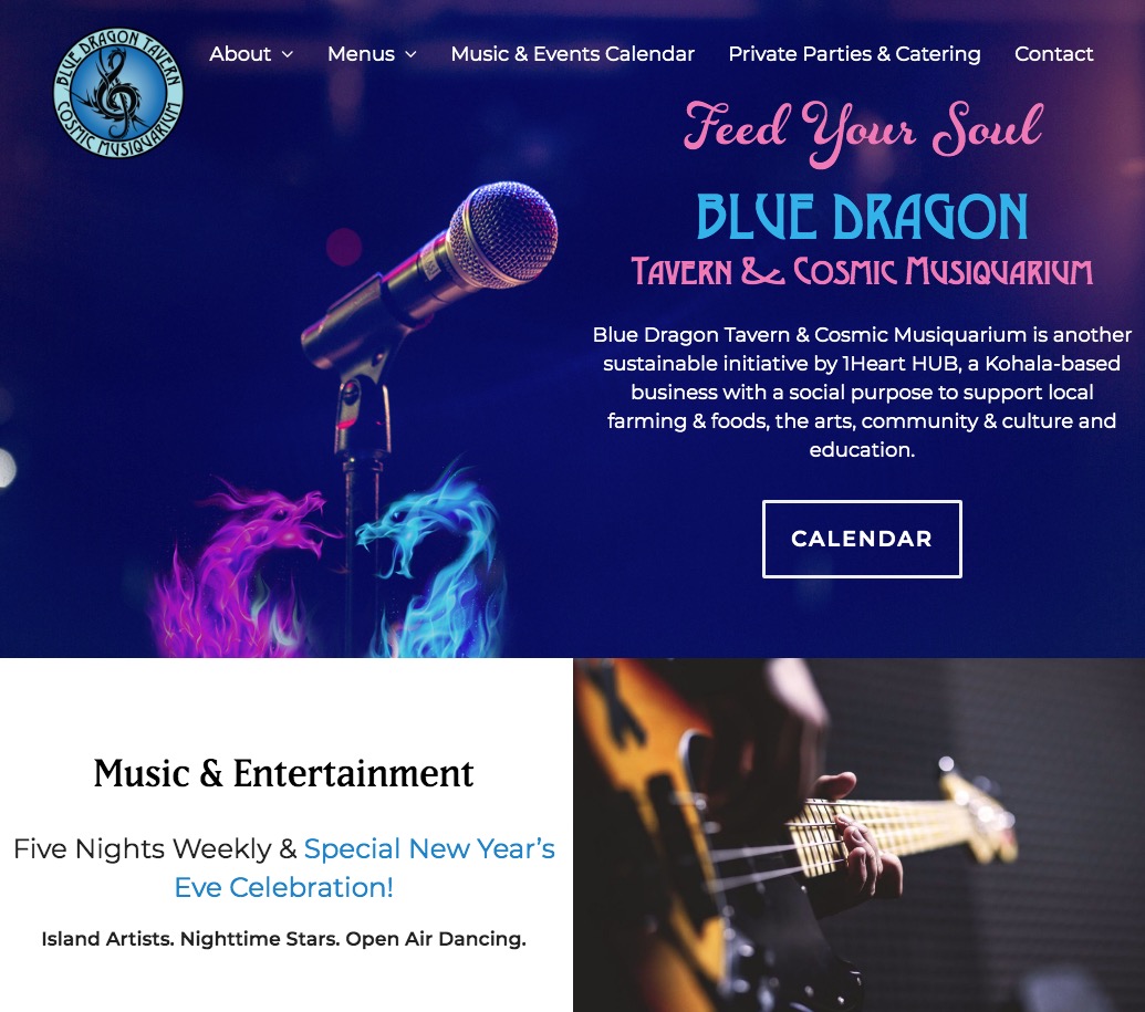 Blue Dragon Tavern & Cosmic Musiquarium